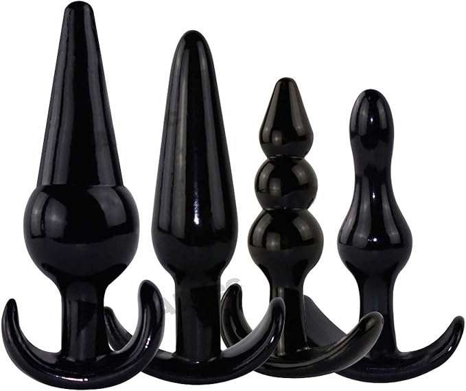 Anal Plug Training Set 4 Black