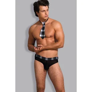 Sunspice Mens 2pce Tie and Briefs S-M