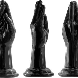 Hand Dildo 10.5 Inch Black
