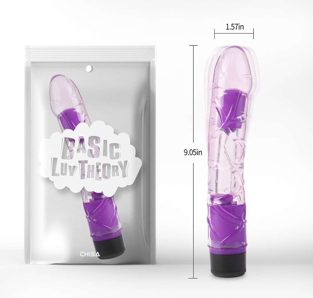 Basic Luv Theory Realistic Vibe Purple 9 Inch – view 5