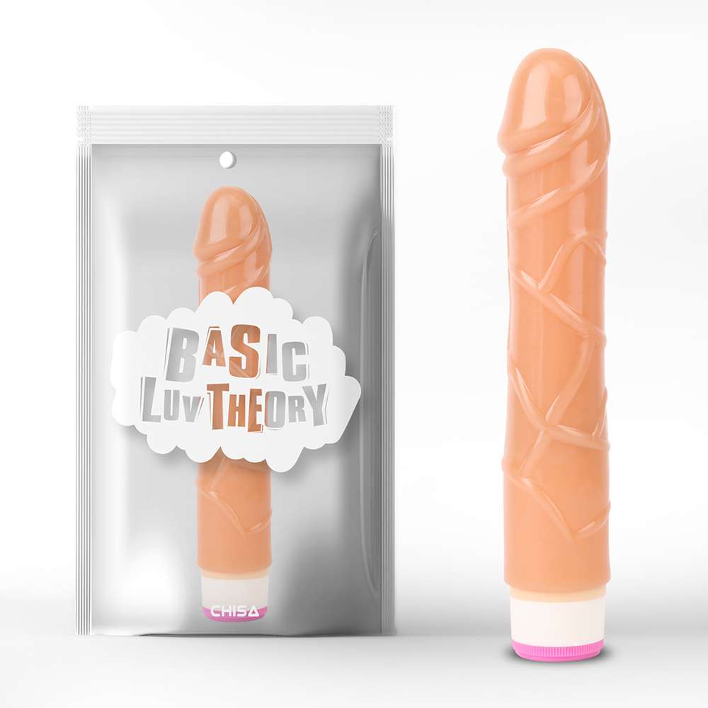 Basic Luv Theory Flesh Vibrator 9 Inch