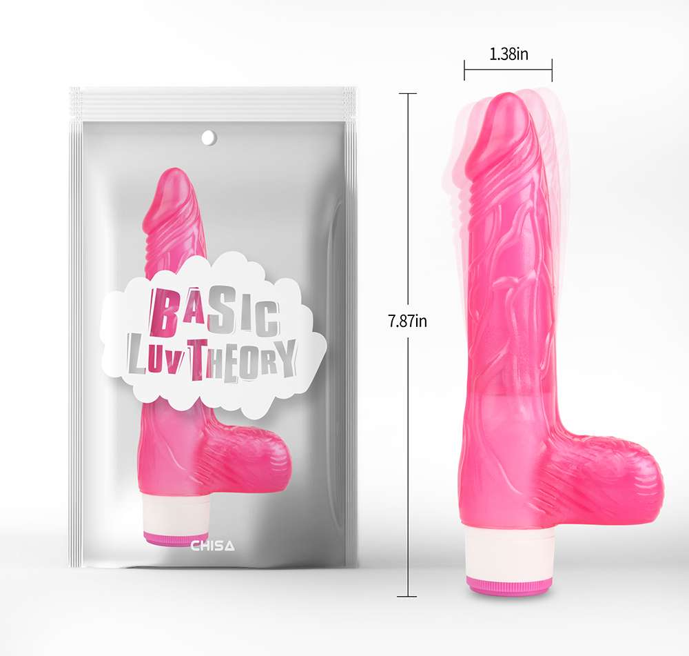 Basic Luv Theory Luv Pleaser Pink 7.8 Inch – view 6