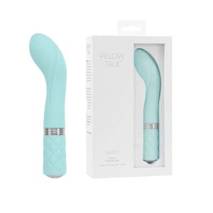 Pillow Talk Sassy G Spot with Swarovski Crystal Teal