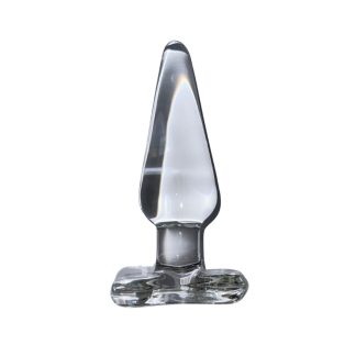 Spade Medium Butt Plug Glass
