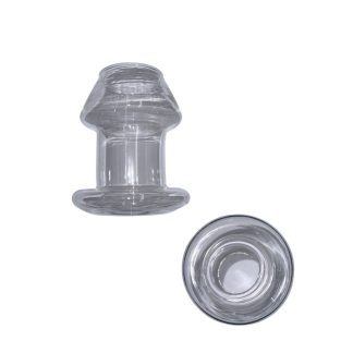 Glass Hollow Dildo- Medium