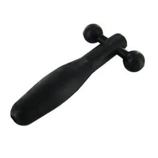 Master Series Silicone Cum Thru Barbell Penis Plug