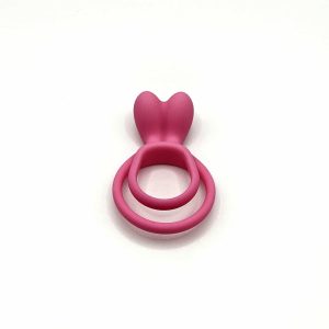 Rabbit Cock Ring- Pink