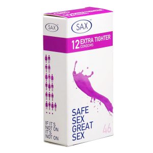 Sax 46 Extra Tighter Fit Condoms