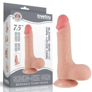 Lovetoy Sliding Skin Dong 7.5 Inch