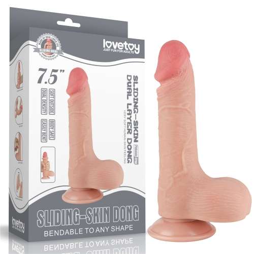 Lovetoy Sliding Skin Dong 7.5 Inch