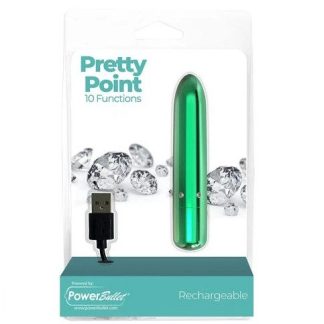 Pretty Point Rechargeable Bullet Teal