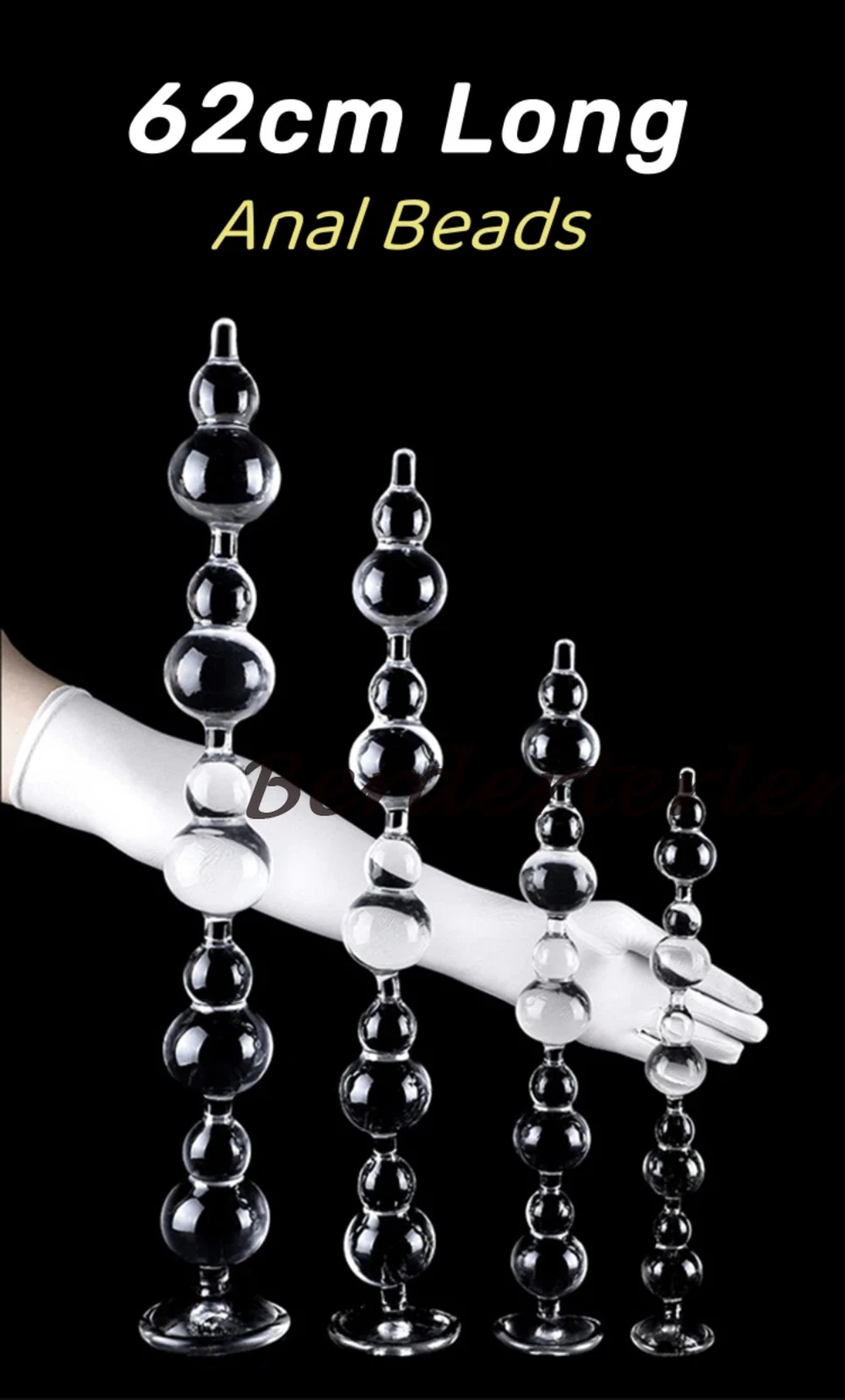 Gourd Anal Beads Small – view 3