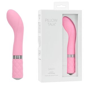 Pillow Talk Sassy G Spot with Swarovski Crystal Pink