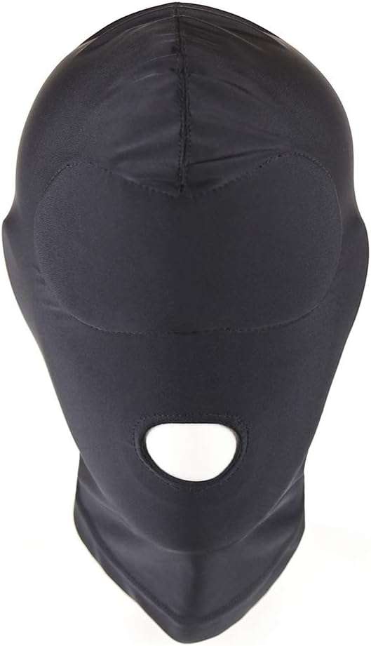 HW Gimp Hood Mouth Only Black