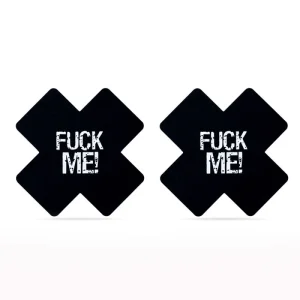 HW Nipple Cover Fuck Me Black