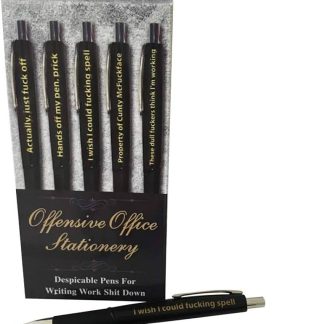 Offensive Office Pens