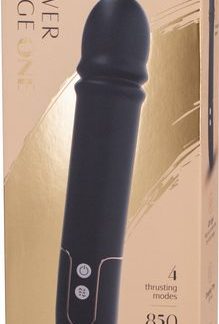 Power Surge One Thumping Vibrator Black
