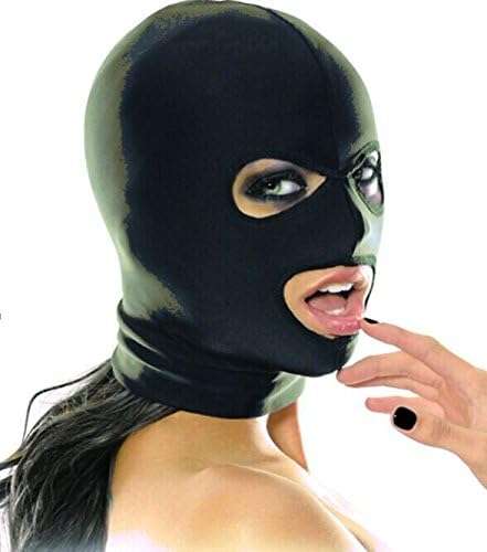 HW GIMP HOOD EYES & MOUTH BLACK – view 2