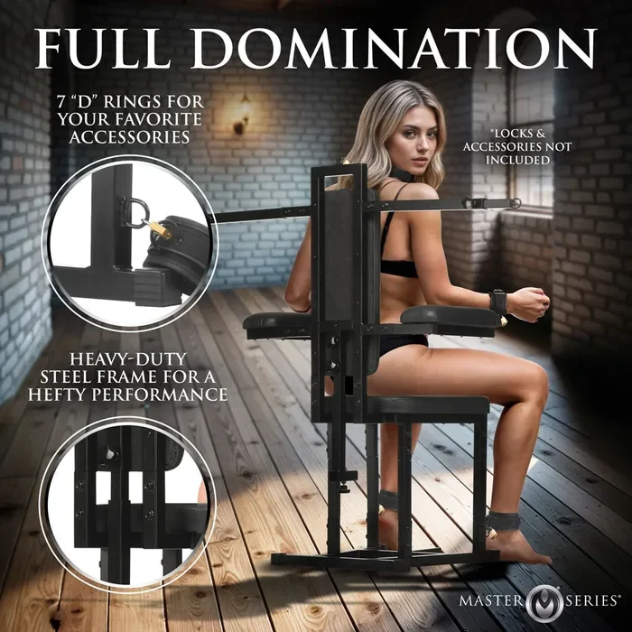 Master Series Enforcer Chair with Sex Machine – view 5