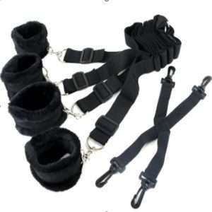 HW Underbed Restraint Straps Black
