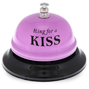 Ring for a Kiss Desk Bell
