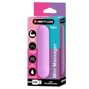 Pretty Love Mini Massager Stefan Purple