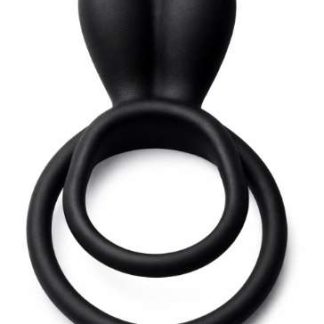 Rabbit Cock Ring Black
