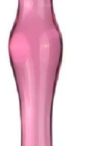 HW Hourglass Glass Pink Dildo