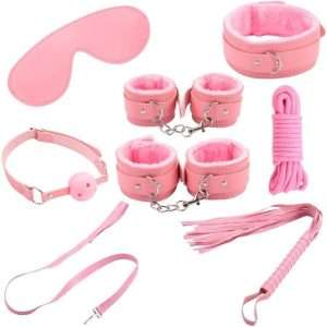 HW 7 PCE Bondage Kit- Pink