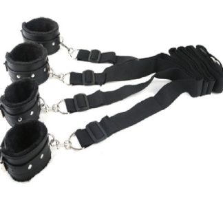 HW Underbed Restraint Straps PU Cuffs