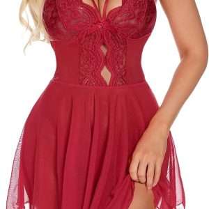 Size S Baby Doll Ruby Red