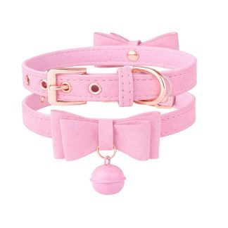 HW Cat Bell Collar Pink