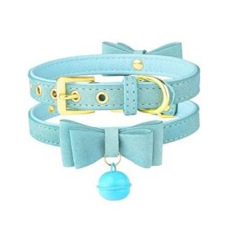 HW Cat Bell Collar Blue