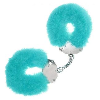 Fluffy Cuffs Teal