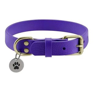Collar Purple Suede 3 Dees