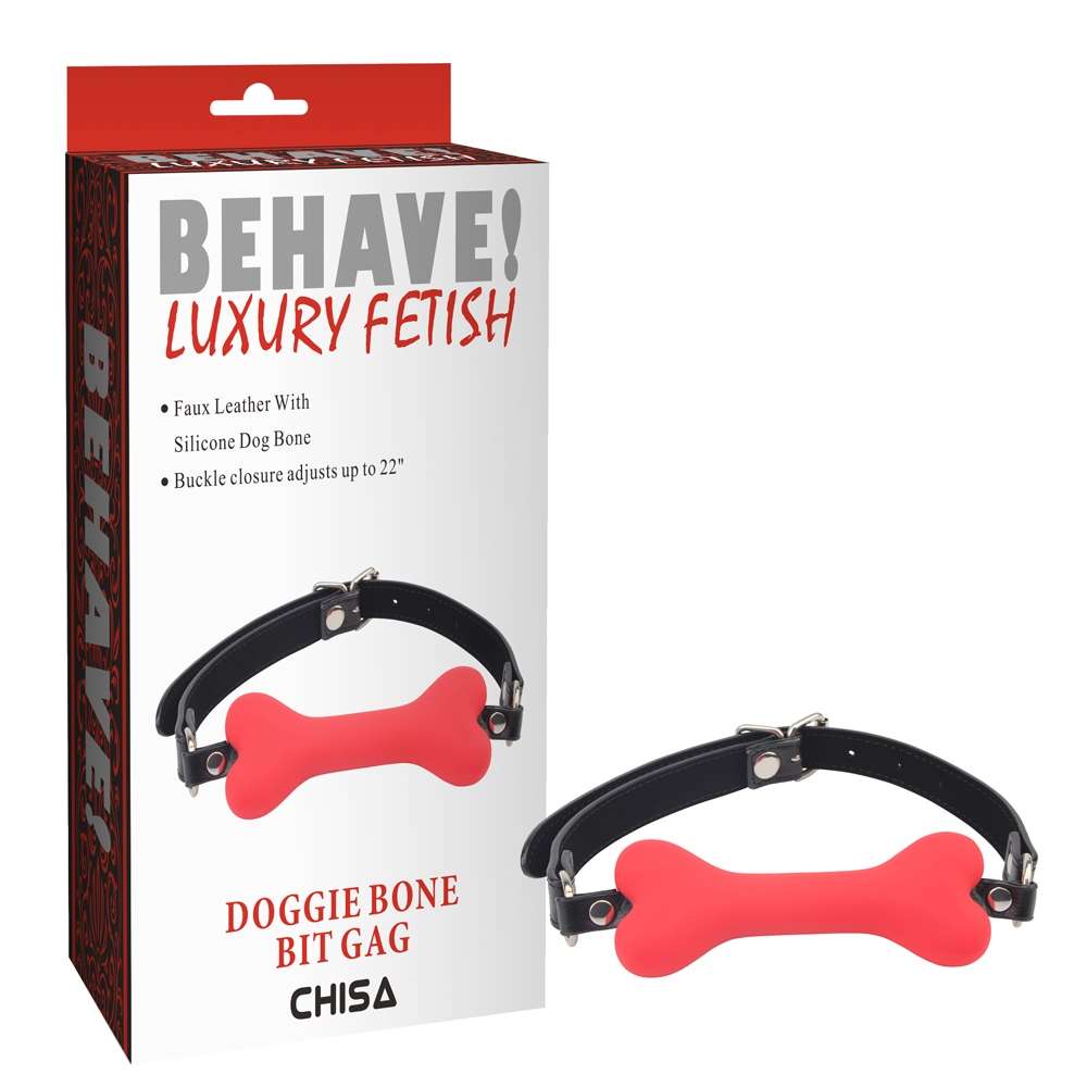 Behave Doggie Bone Bit Gag