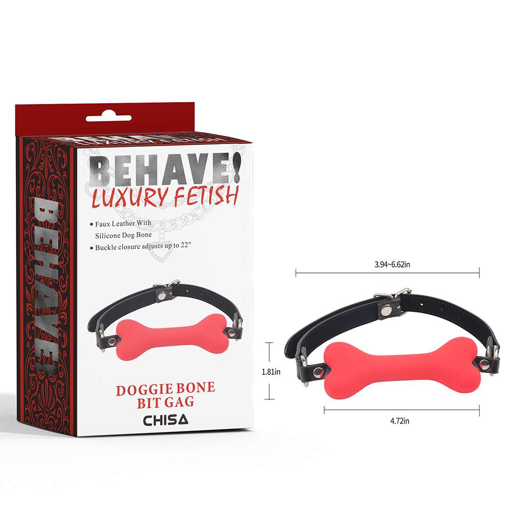 Behave Doggie Bone Bit Gag – view 5