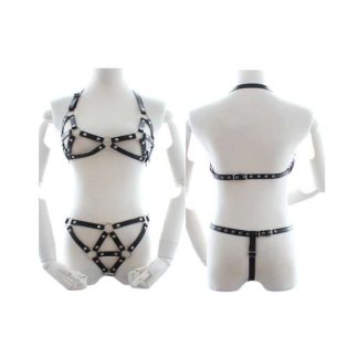 HW LEATHER BRA & UNDIES