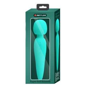 Pretty Love Meredith Silicone Wand Vibrator Green