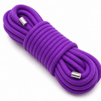 HW Cotton Rope 5m Silver Tip Purple