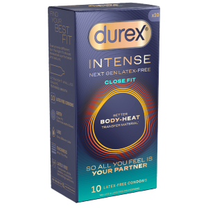 Durex Intense Close Fit 10 Pack Condoms