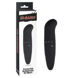 Hi Basic Lnigorate G Spot Vibrator Black