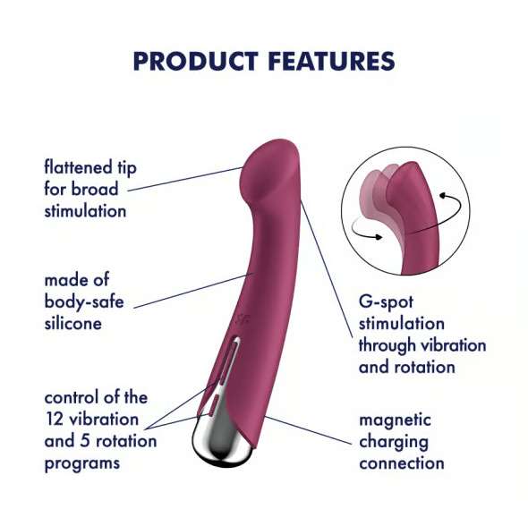 Satisfyer Spinning G-Spot 1 Red – view 2