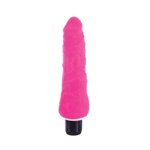 True Feel 6.5 Inch Slim Vibrator Pink