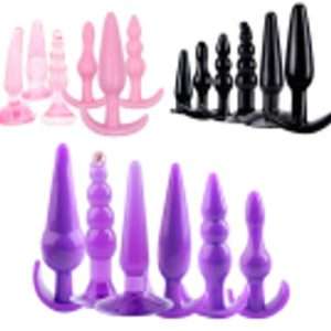 HW Anal Plug Training Set 6 Pink