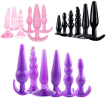 HW Anal Plug Training Set 6 Pink
