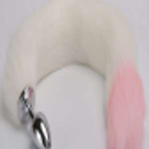 HW Anal Plug Tail Pink Medium