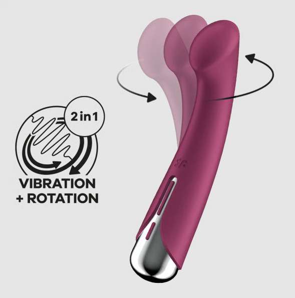 Satisfyer Spinning G-Spot 1 Red