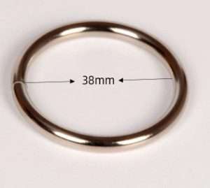 HW Metal Cock Ring Small 38MM