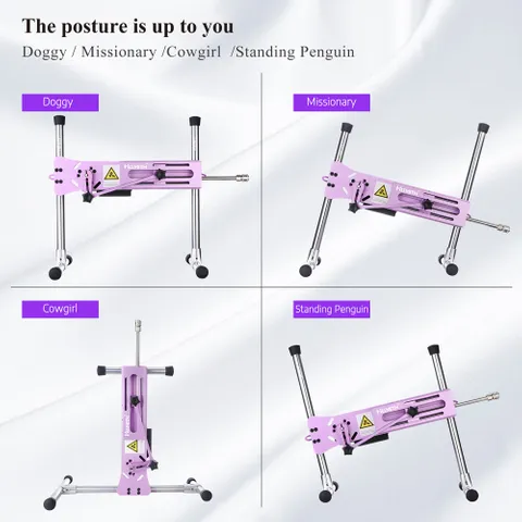 Hismith Premium 3.0 Sex Machine - Pink – view 5